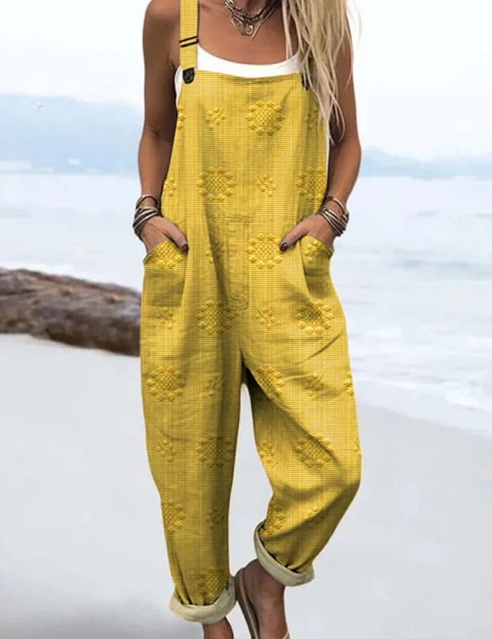 Maria | Eleganter floraler Overall