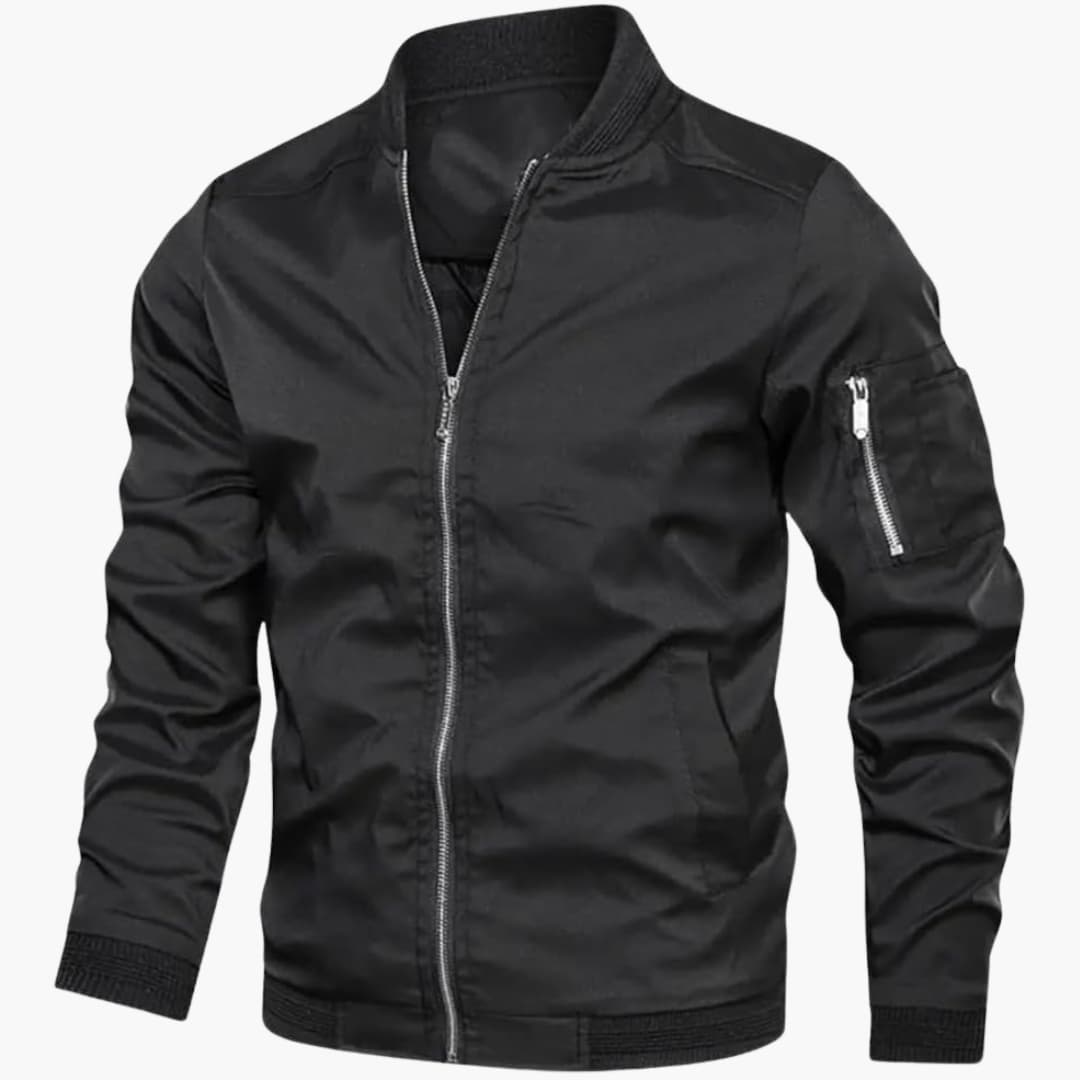 Stefan - Premium Bomber Jacket Rot
