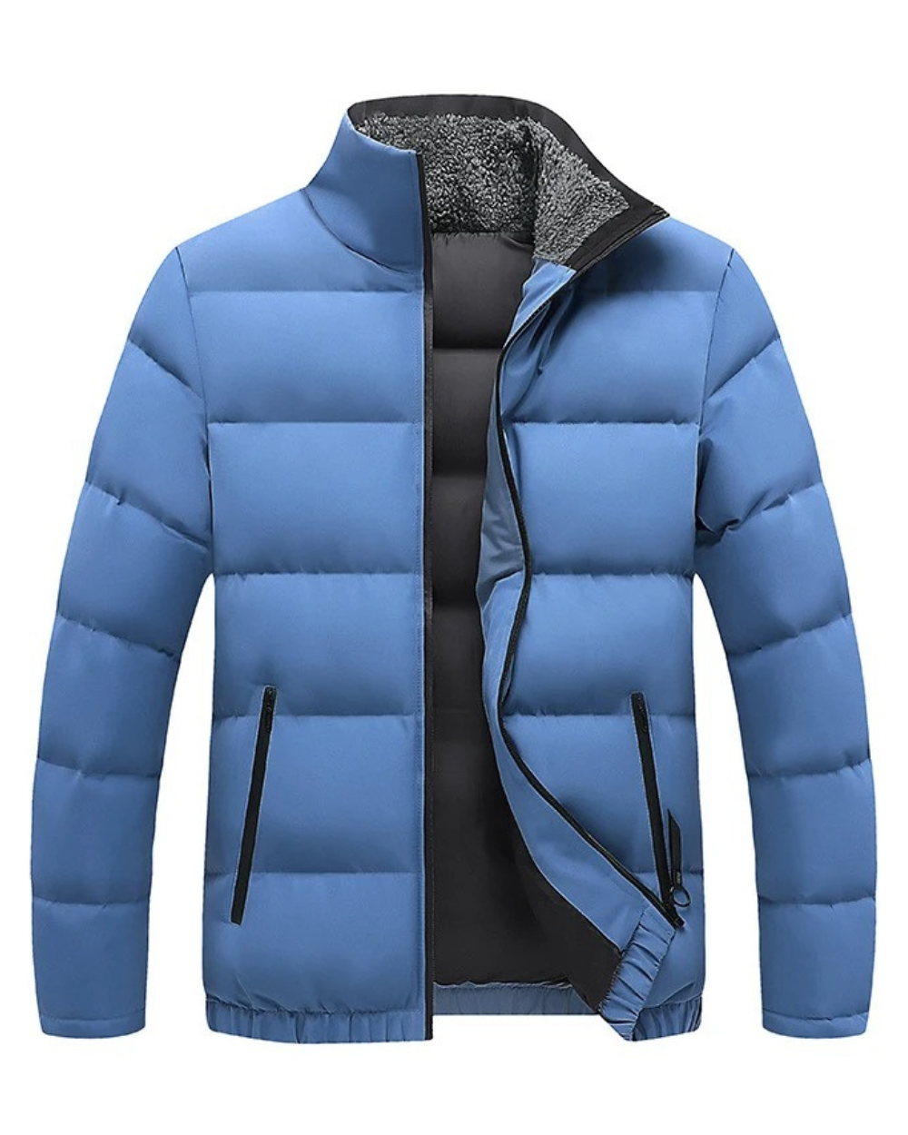 Premium Padded Winter Jacket Schwarz