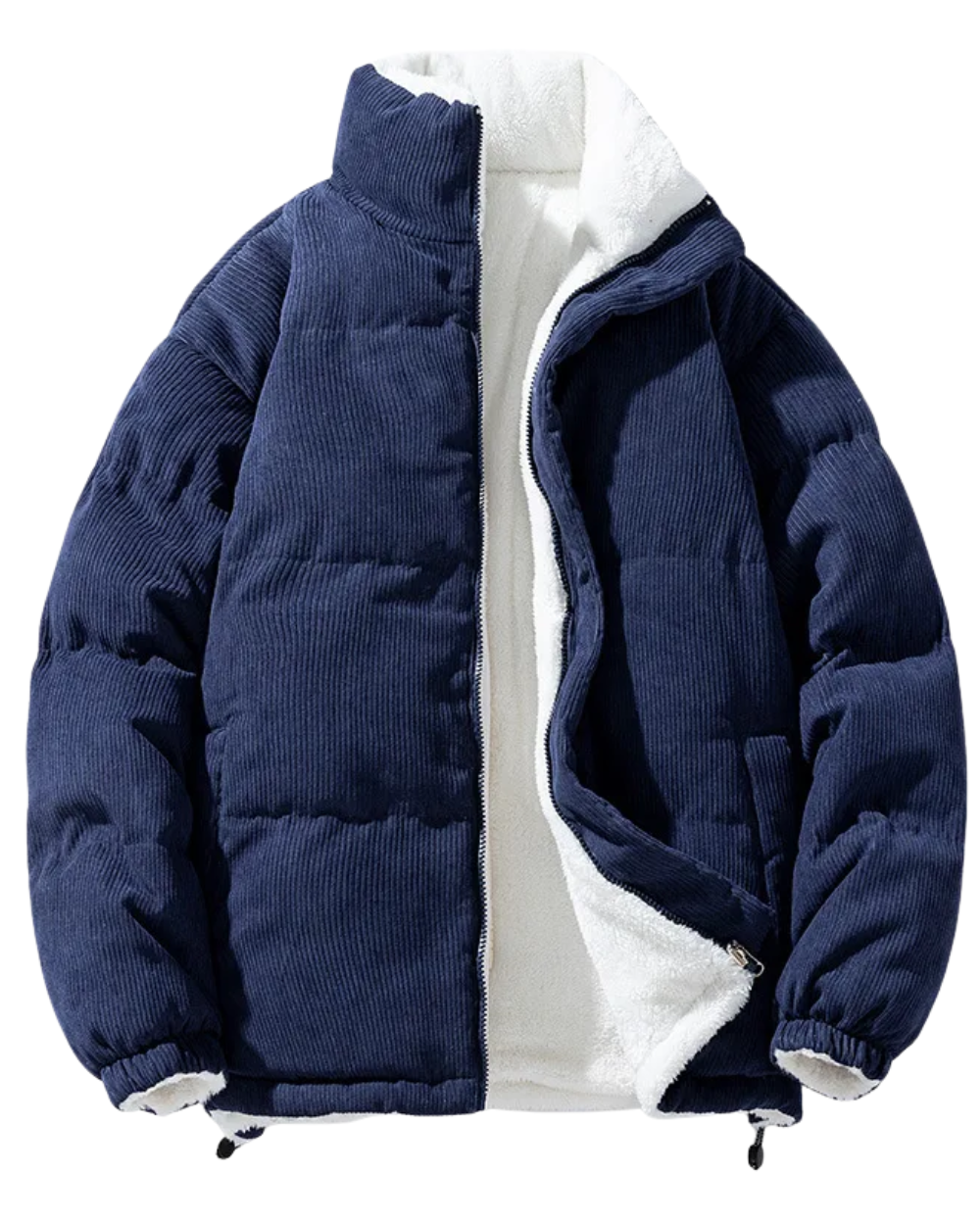 Premium Corduroy Jacket Blau