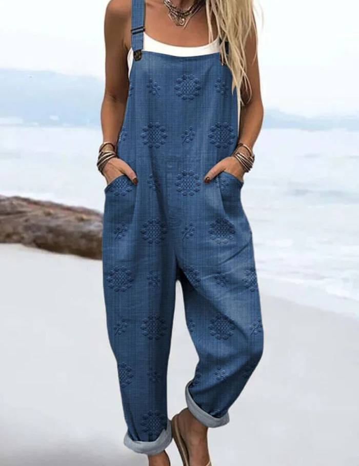 Maria | Eleganter floraler Overall