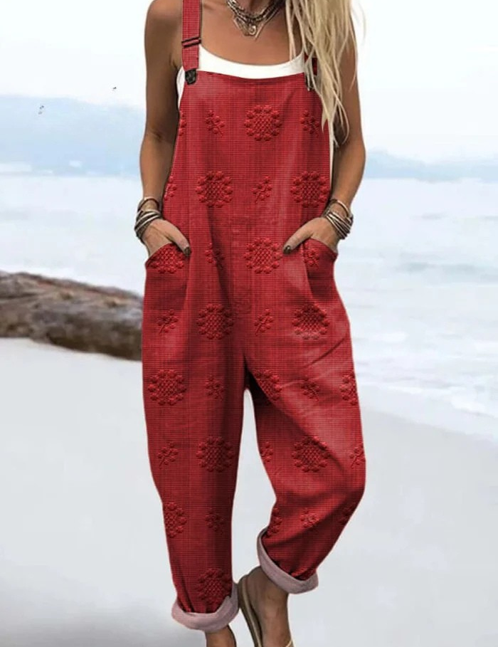 Maria | Eleganter floraler Overall