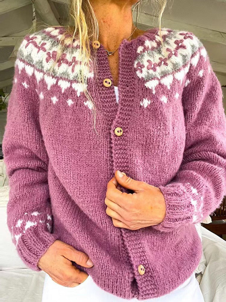 Maya | Vintage-Icelandic Cardigan – Bild 3