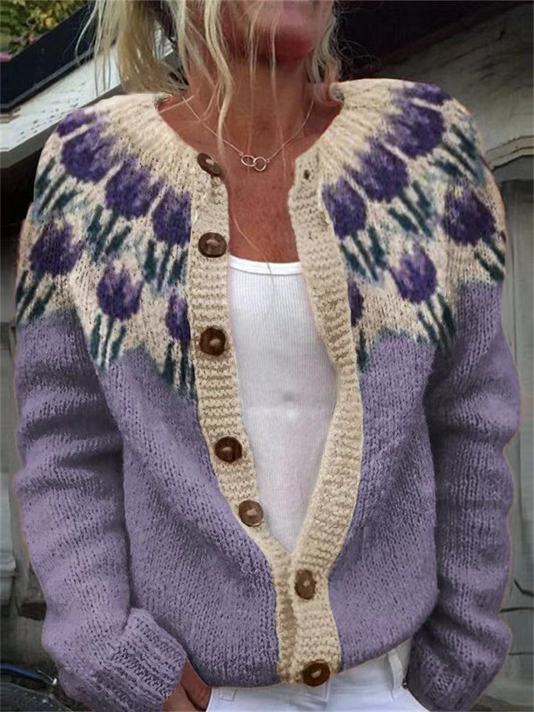 Josephine | Vintage-Icelandic Cardigan – Bild 3