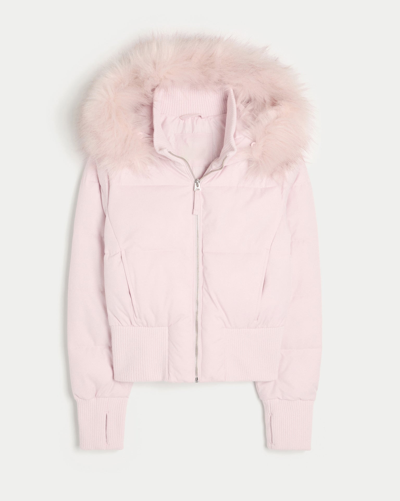 Winterjacke für Damen mit Füllung und abnehmbarer Kapuze