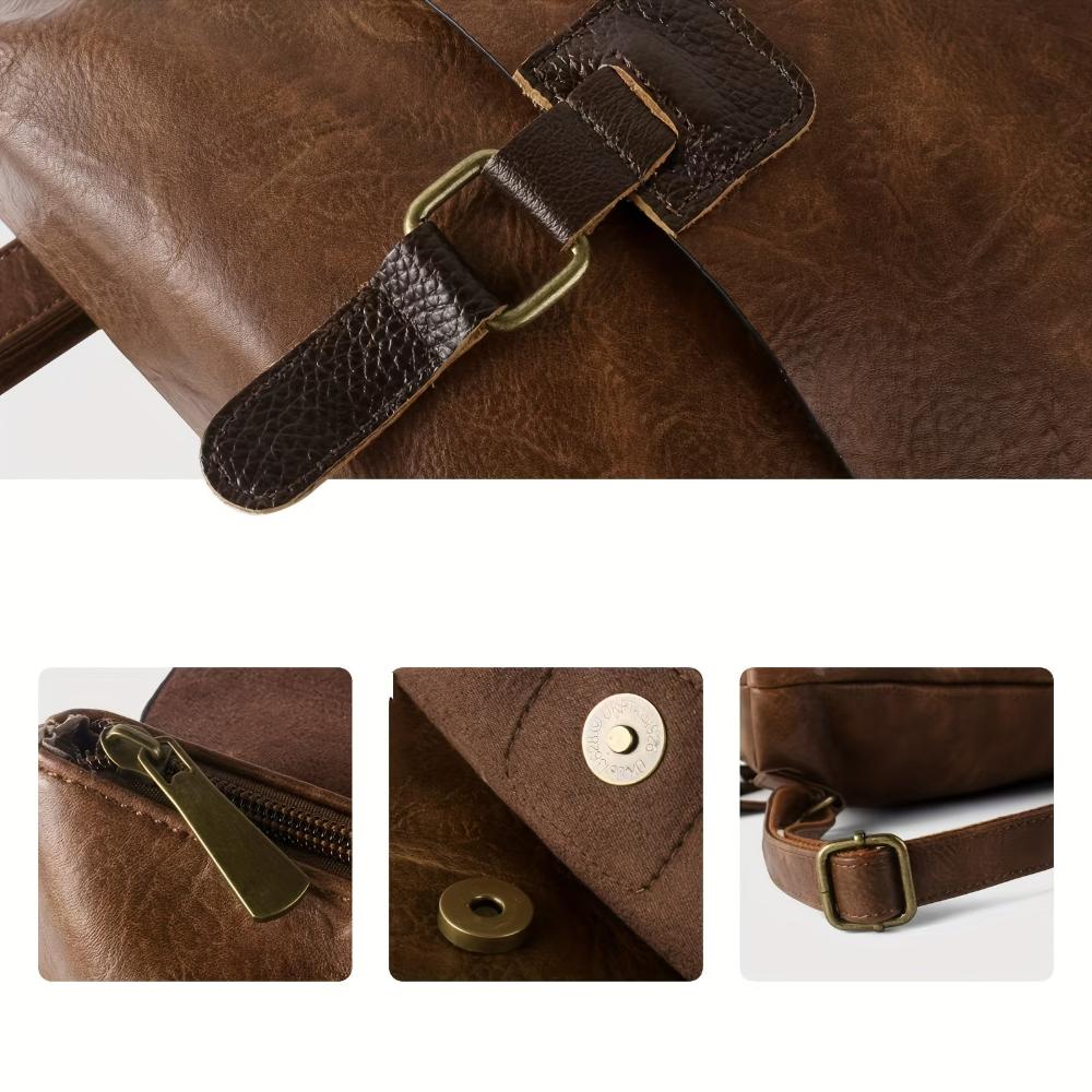 Loredana – Vielseitiger Rucksack im Vintage-Stil – Bild 3