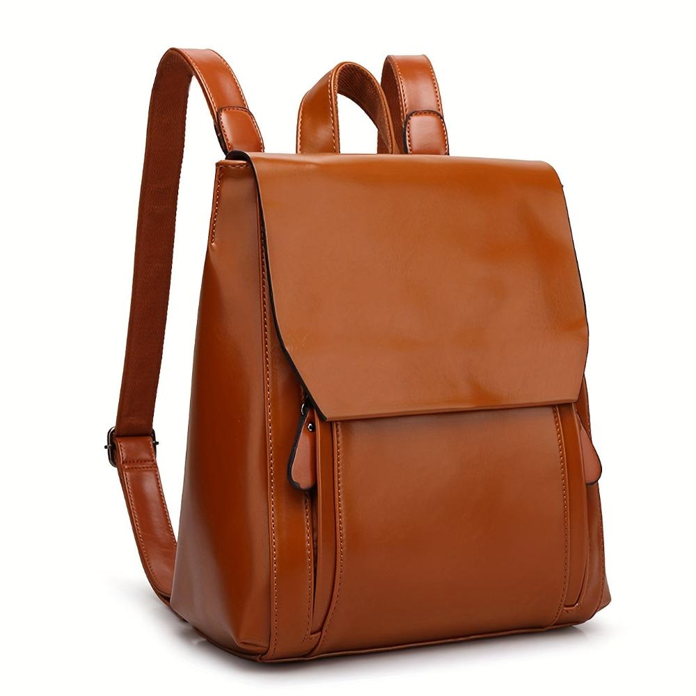 Malvina | Vielseitiger, gefütterter Rucksack im Retro-Chic