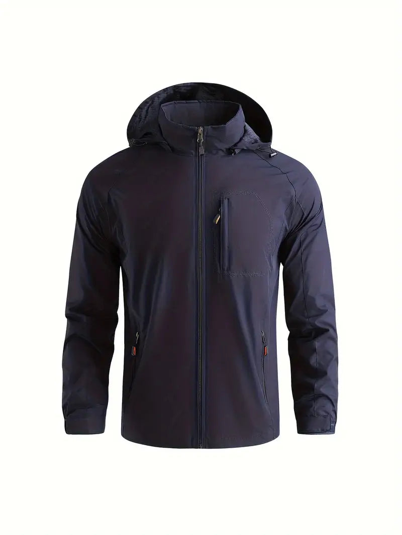 Wendell - Lightweight men's jacket Schwarz