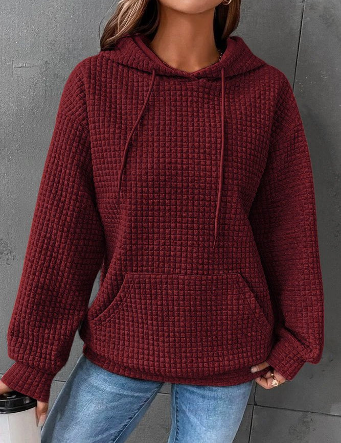 Ina | Vielseitiger schicker strukturierter Hoodie