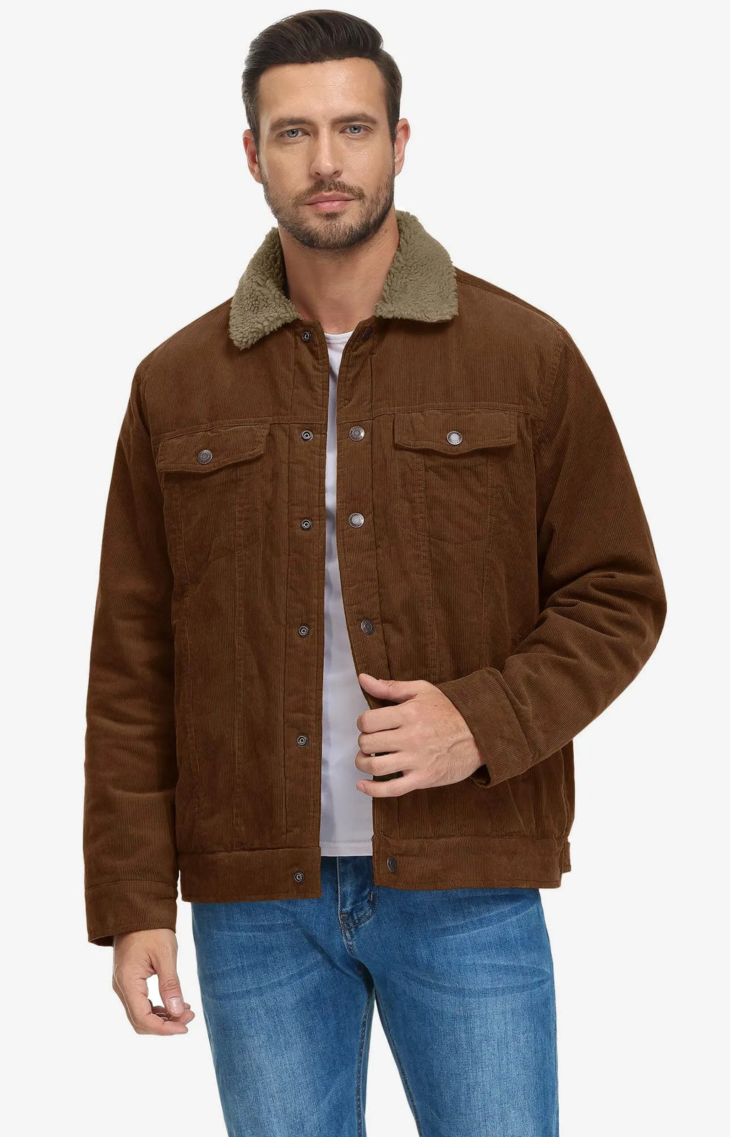 Vasco Winter Jacket for Men Braun