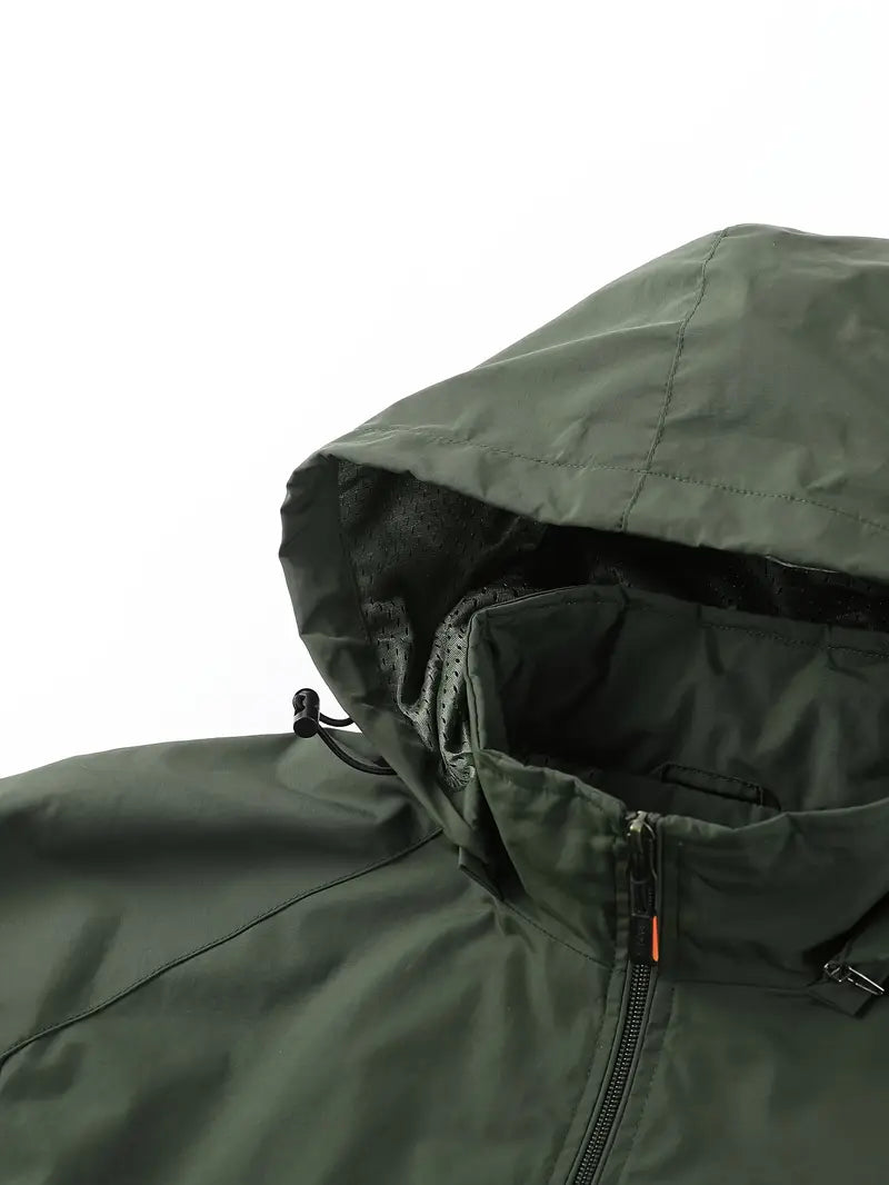 Wendell - Lightweight men's jacket Armygrün