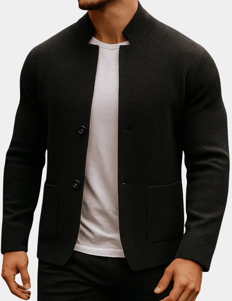 LAURENT MONACO | MEN'S KNIT-TEXTURE VEST Degree