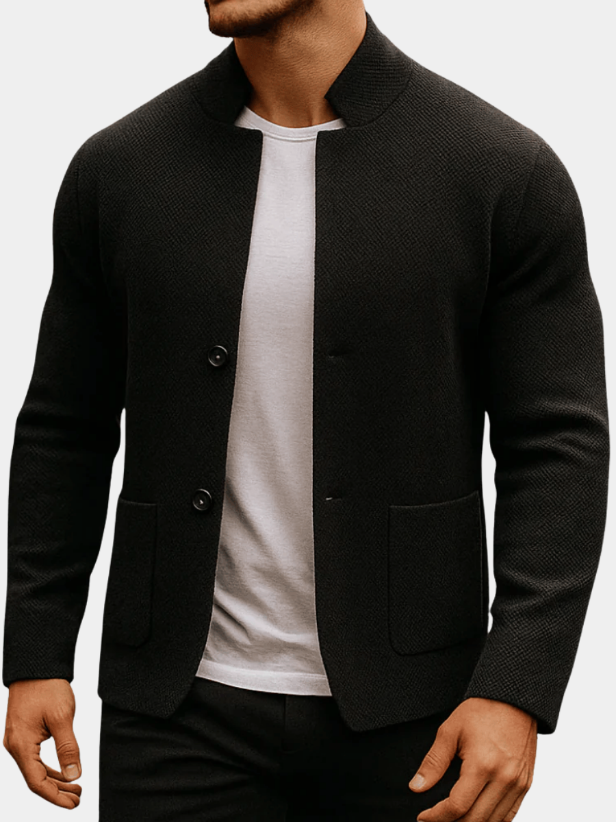 LAURENT MONACO | MEN'S KNIT-TEXTURE VEST Degree