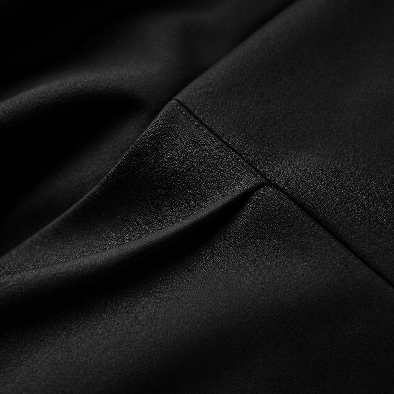 Adriana - detaliu macro al materialului negru