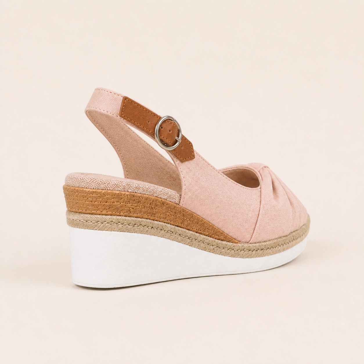 Alina espadrile Roz - vedere din spate