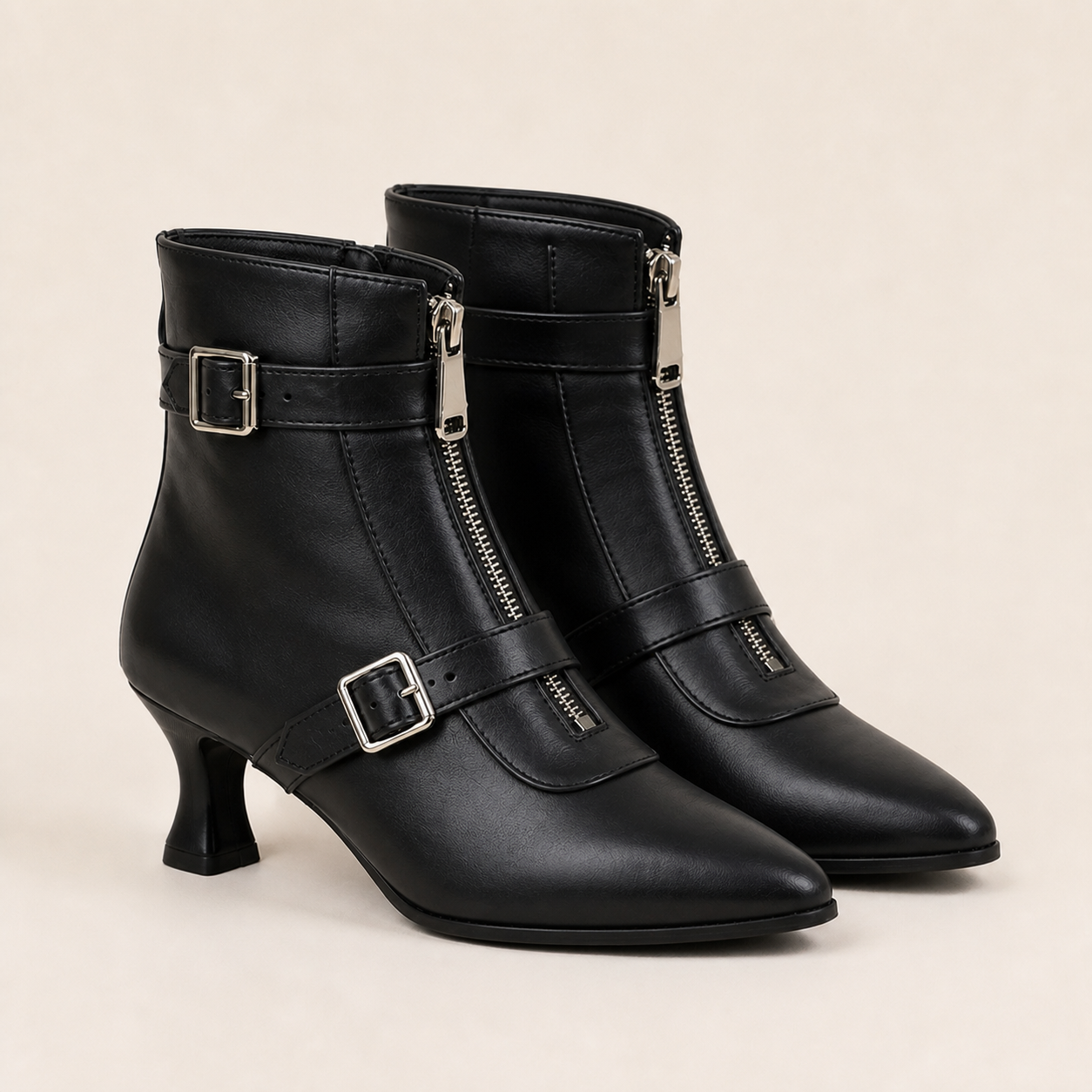 Ana-Valentina botine Negru clasic