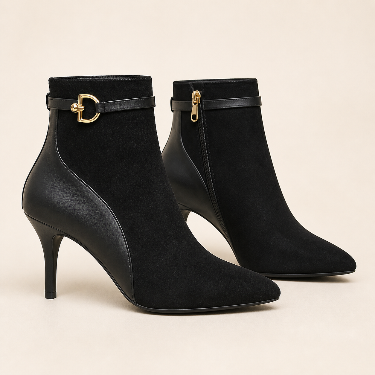 Anamaria botine Negru Clasic