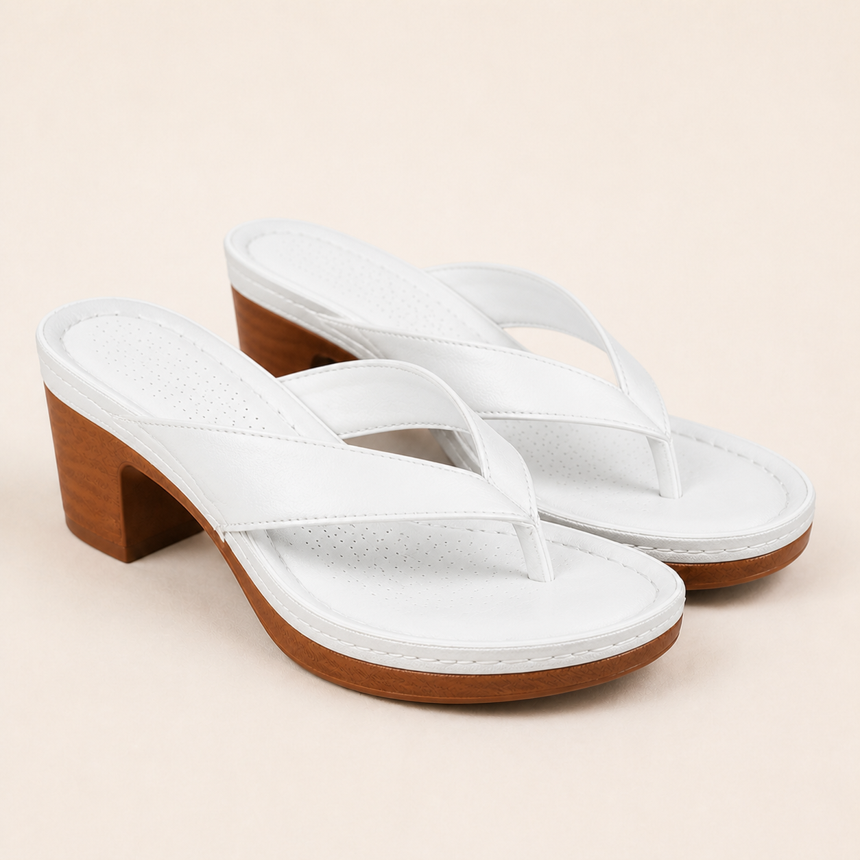 Aura mule Alb