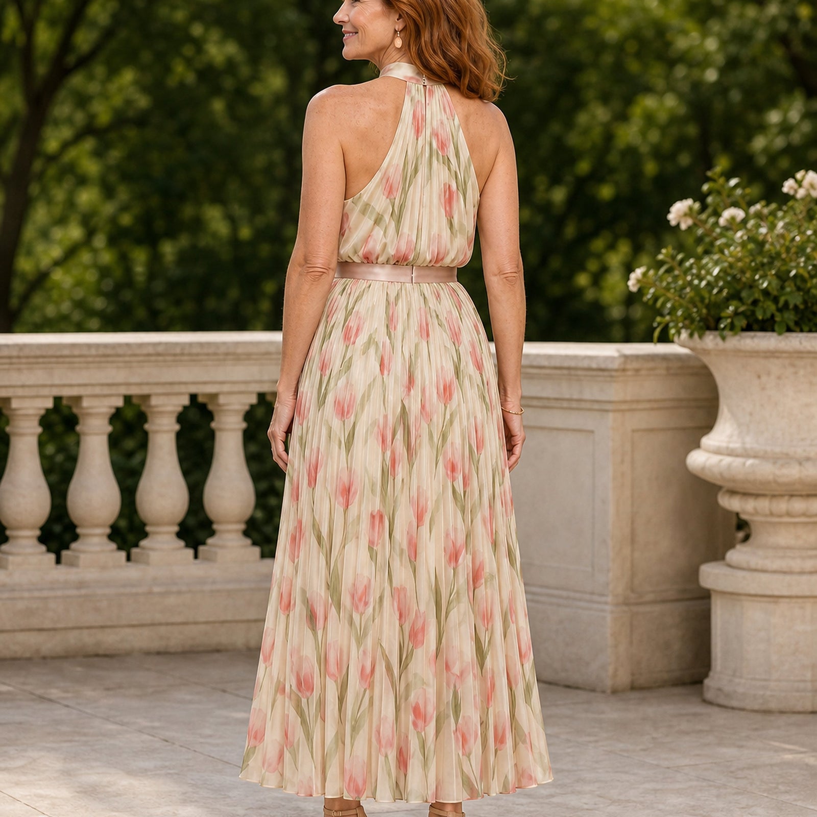 Rochie Aurelle – vedere din spate
