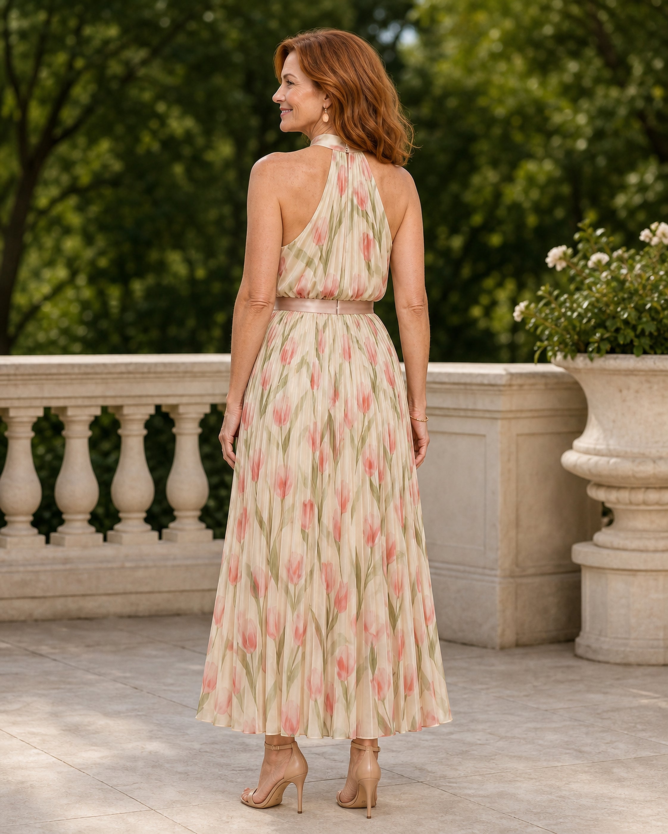 Rochie Aurelle – vedere din spate
