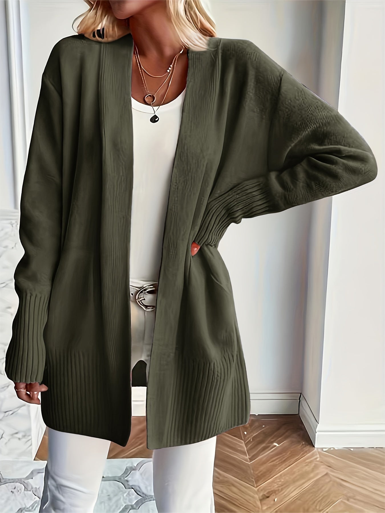 Flor | Kuschelig Strickcardigan – Bild 6