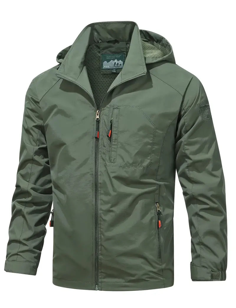 Wendell - Lightweight men's jacket Armygrün