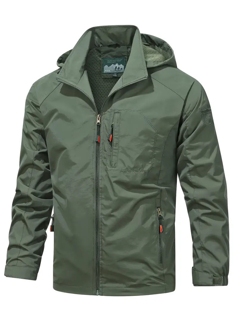 Wendell - Lightweight men's jacket Armygrün