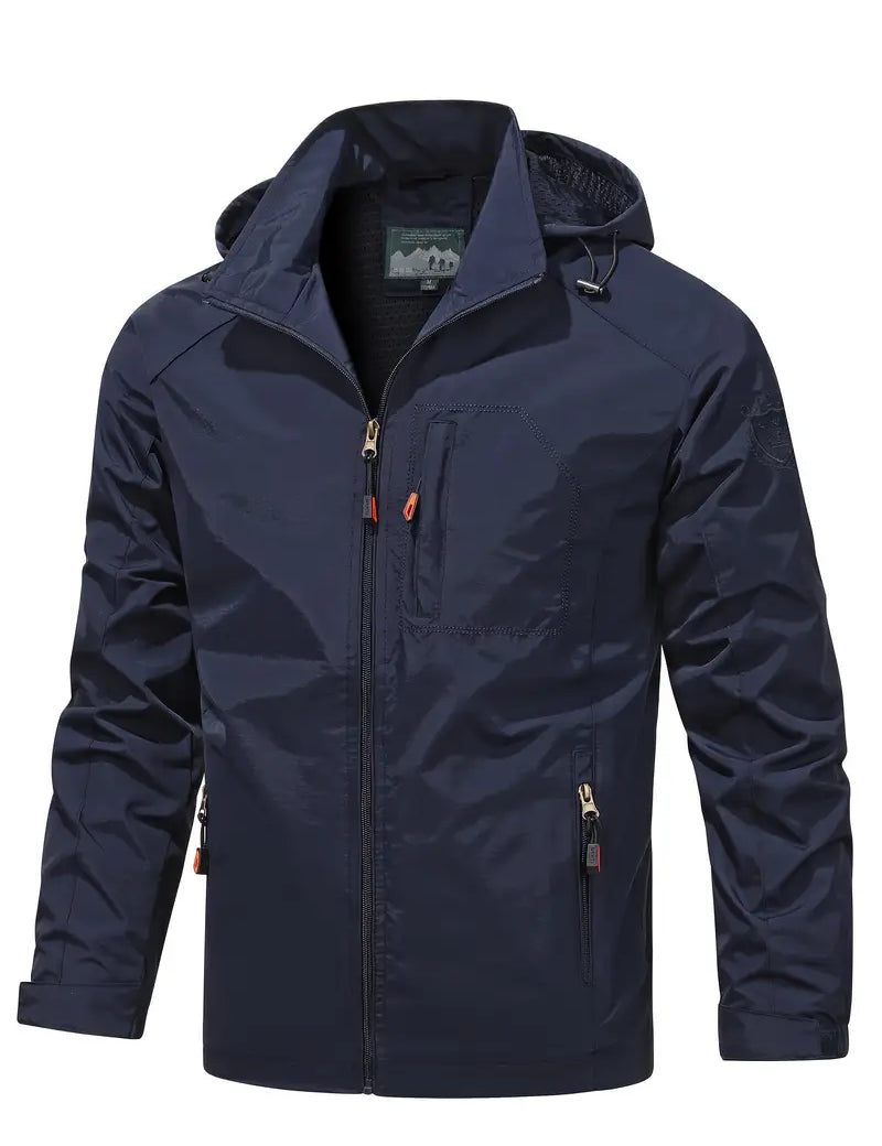 Wendell - Lightweight men's jacket Schwarz
