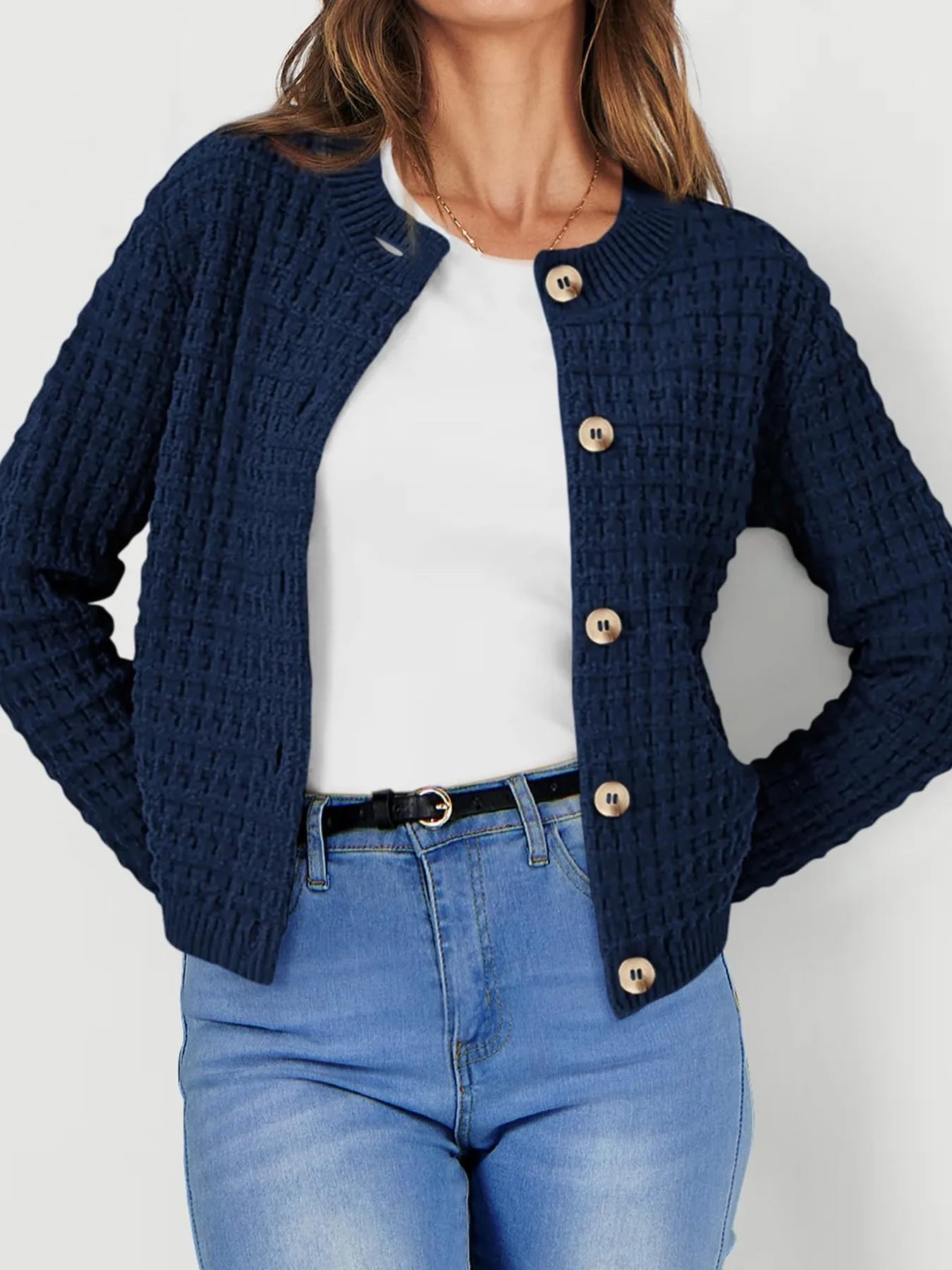 Harper | Cardigan mit Knopfleiste – Bild 23