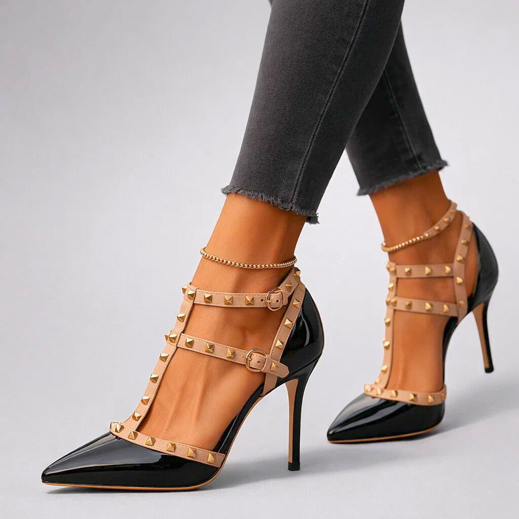 Adelina – Stiefel mit Absatz Calista Raye – Onyxschwarz – Bild 1