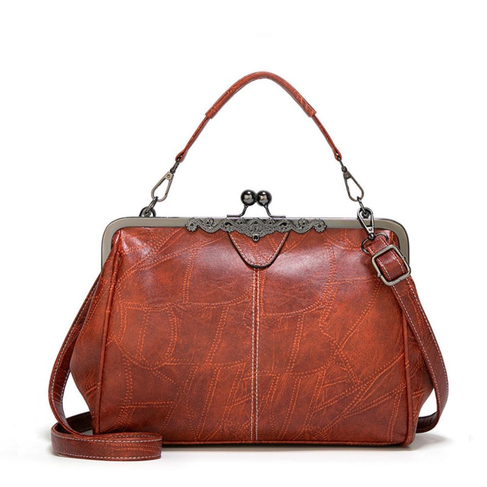 Gabriela | Vintage Tasche mit elegantem Verschluss