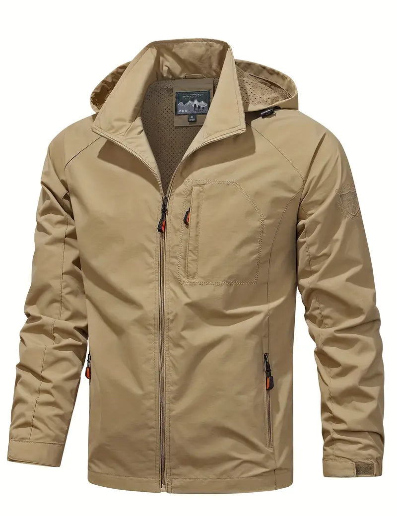 Marc – Elegant Lightweight Jacket Khaki