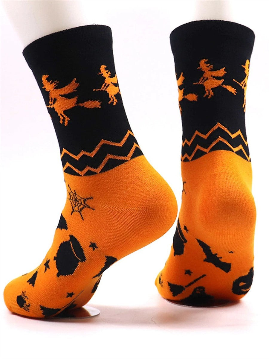 Bella | Socken mit Halloween-Motiv – Produktansicht 4
