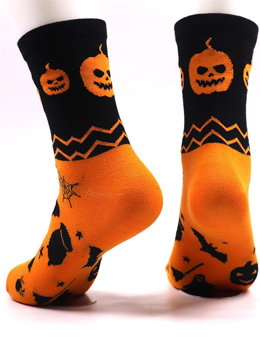 Bella | Socken mit Halloween-Motiv – Produktansicht 1
