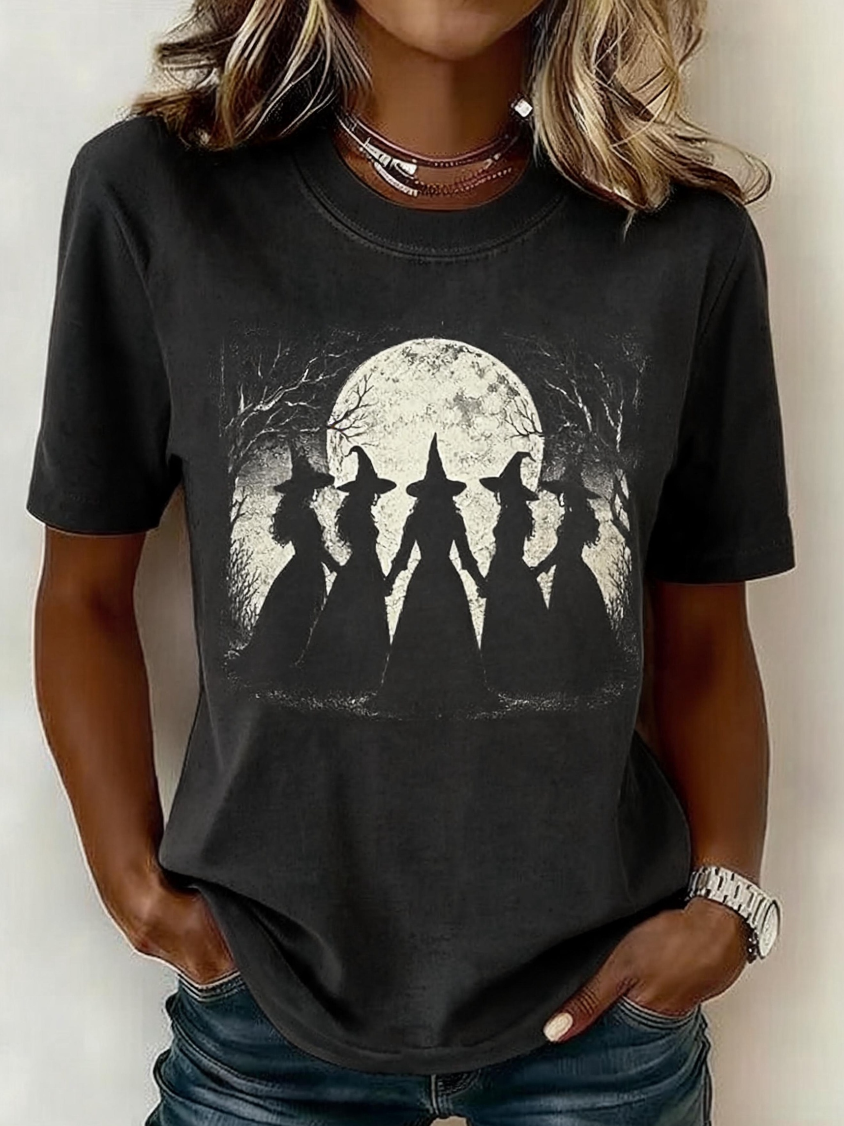 Stella | T-Shirt mit Halloween-Motiv – Produktansicht 3