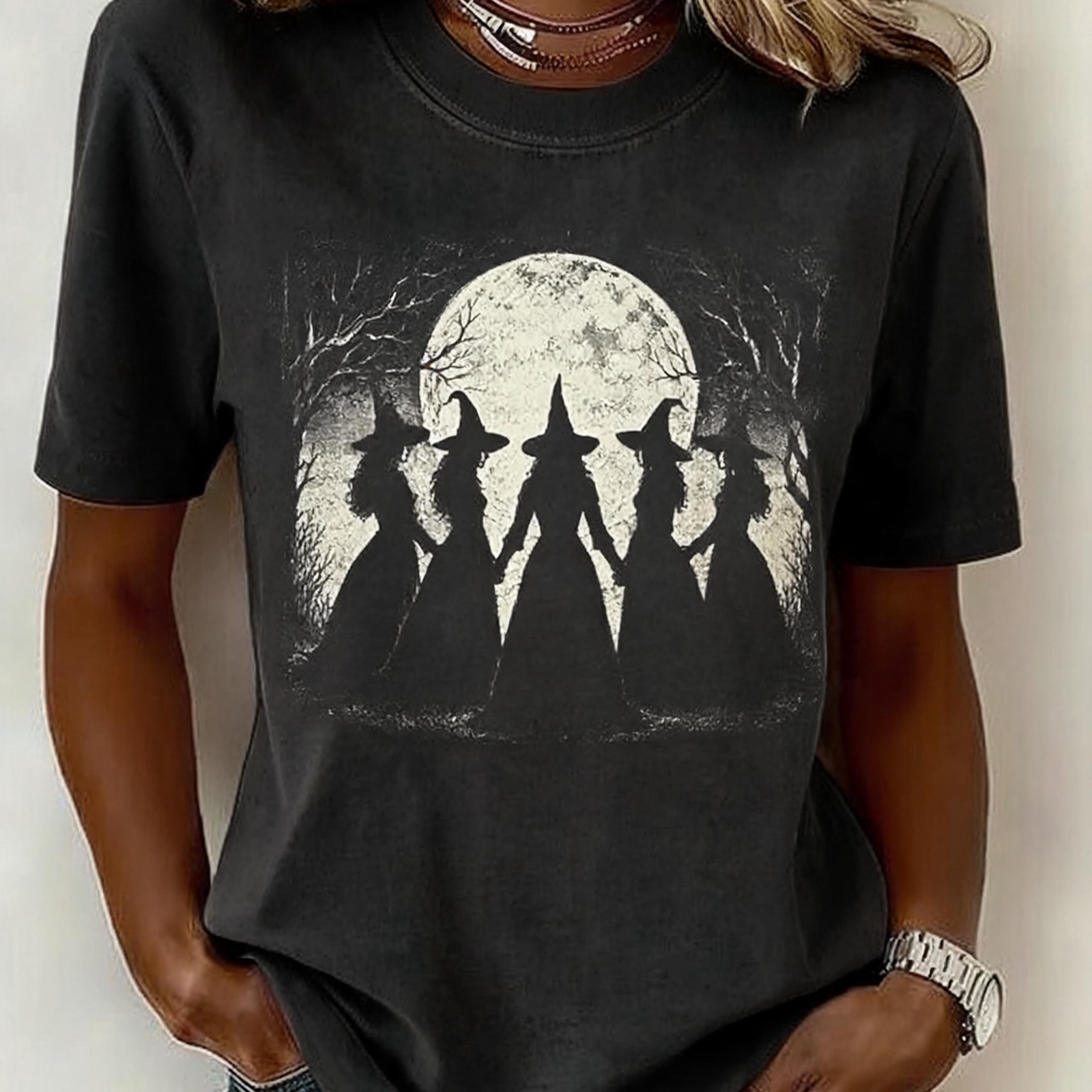Stella | T-Shirt mit Halloween-Motiv – Produktansicht 1