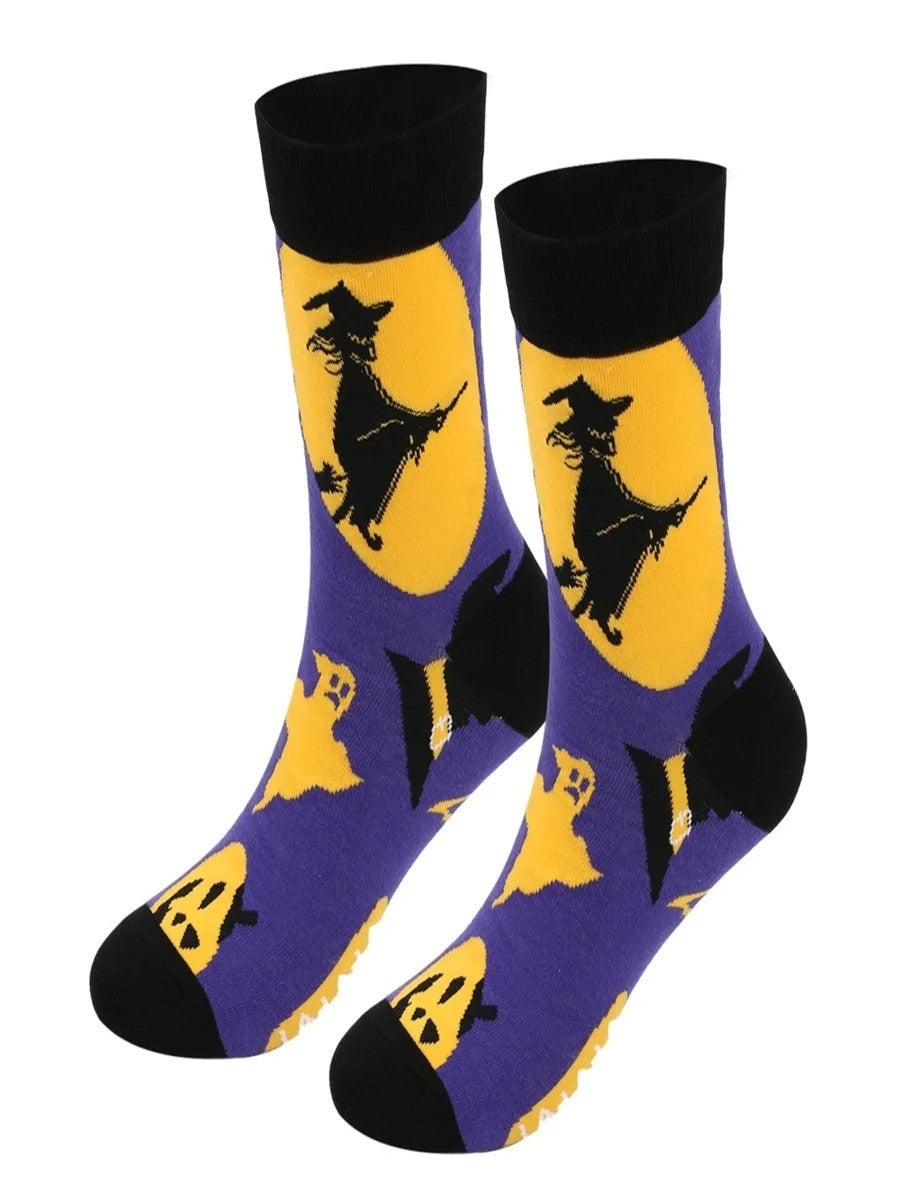 Charlotte | Socken mit Halloween-Motiv – Produktansicht 4