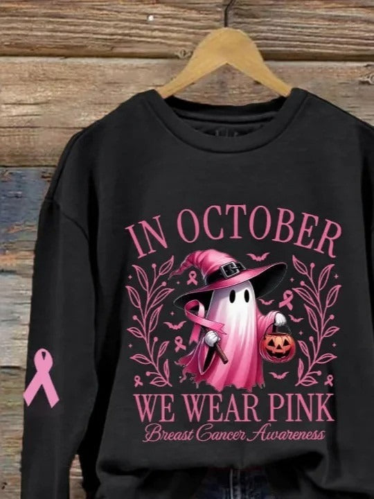 Angelina | Sweatshirt mit Halloween-Motiv – Produktansicht 2