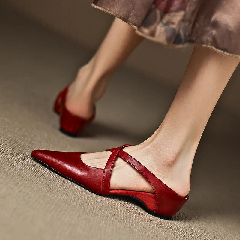 Oana | Klassische Premium Mules Vielseitig