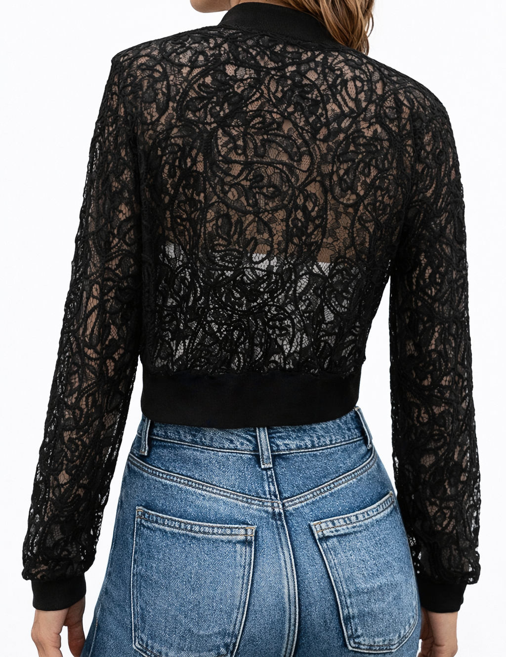 Jachetă bomber Chloe cu model elegant