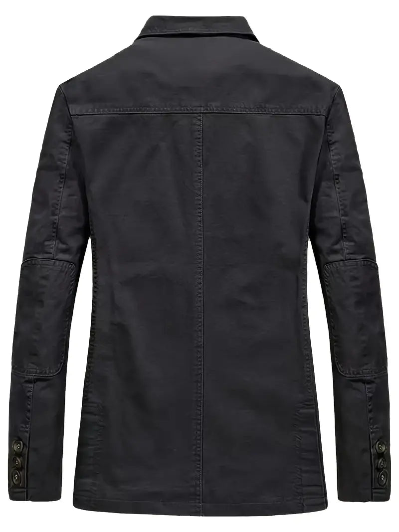 Casual Men's Jacket Schwarz