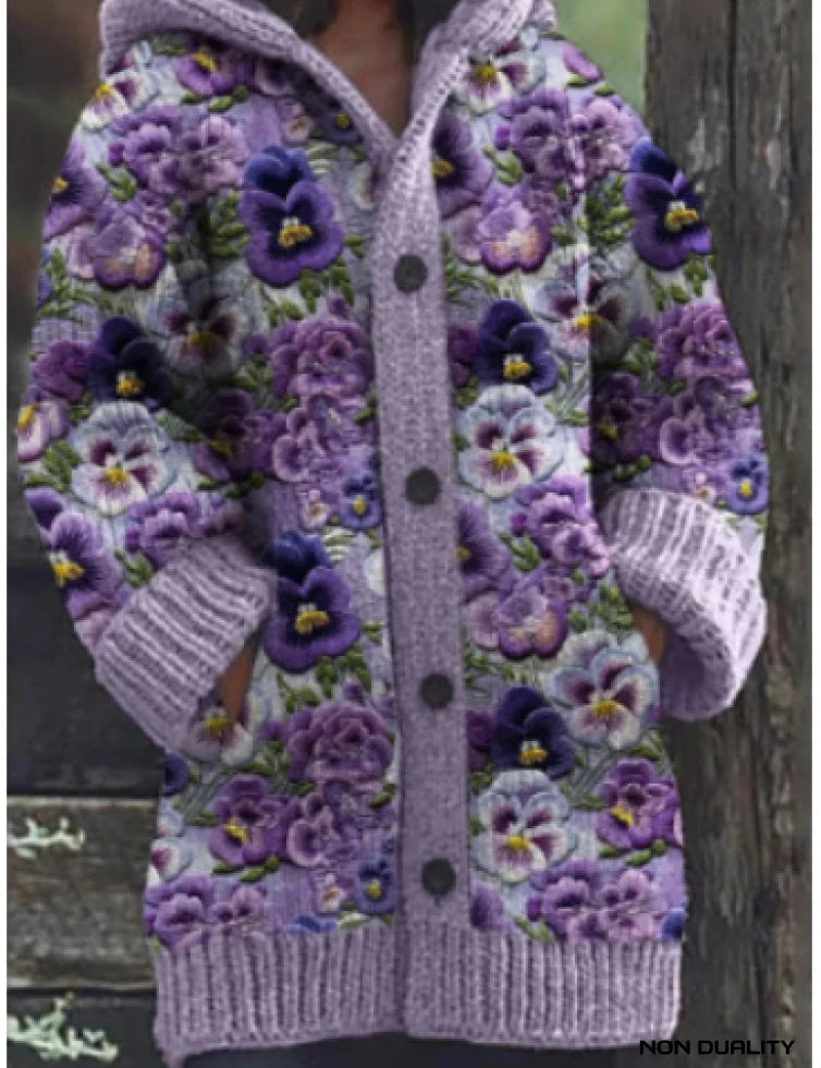 Isabella | Cardigan mit Katzenmotiv – Bild 5
