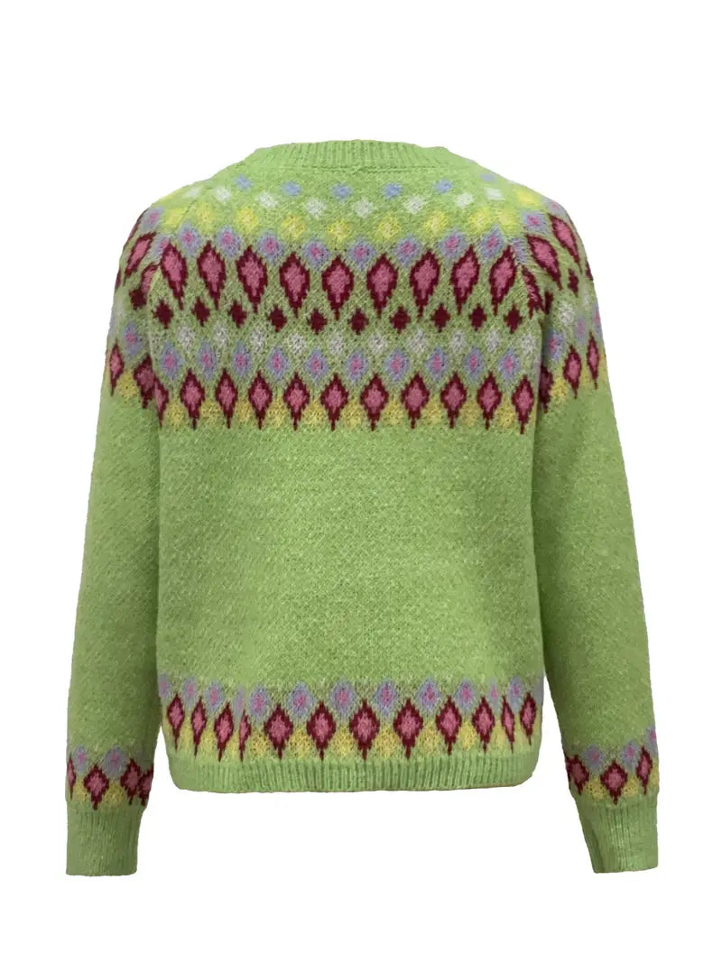 Mia – Pullover mit nordisch inspiriertem Muster, Ansicht 5