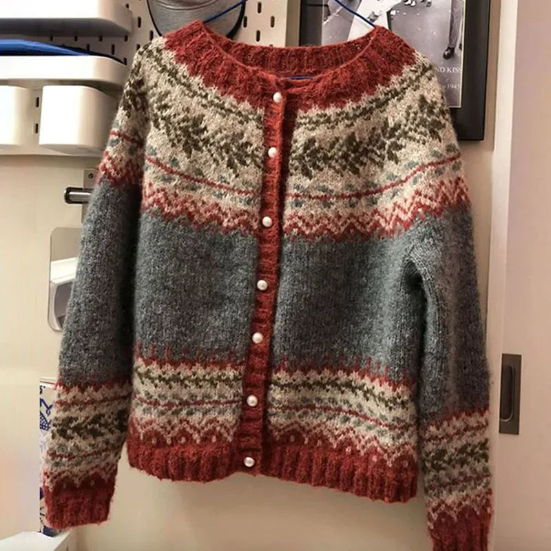 Atasha | Vintage-Icelandic Cardigan – Bild 3