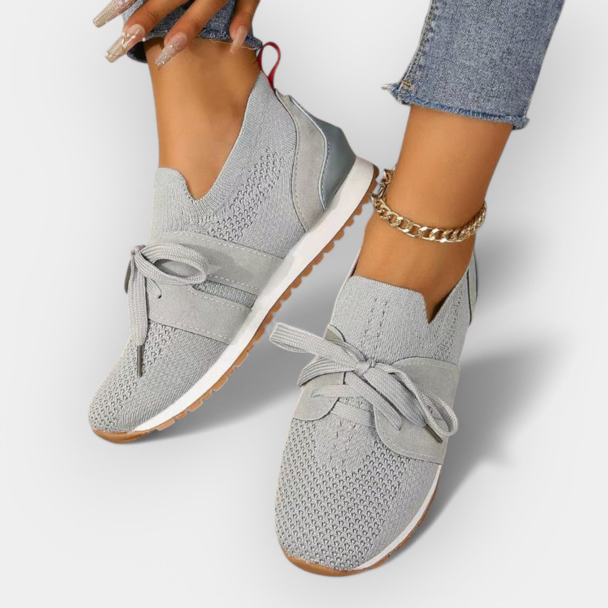 Irina | Transparente Sneaker mit elegantem Design