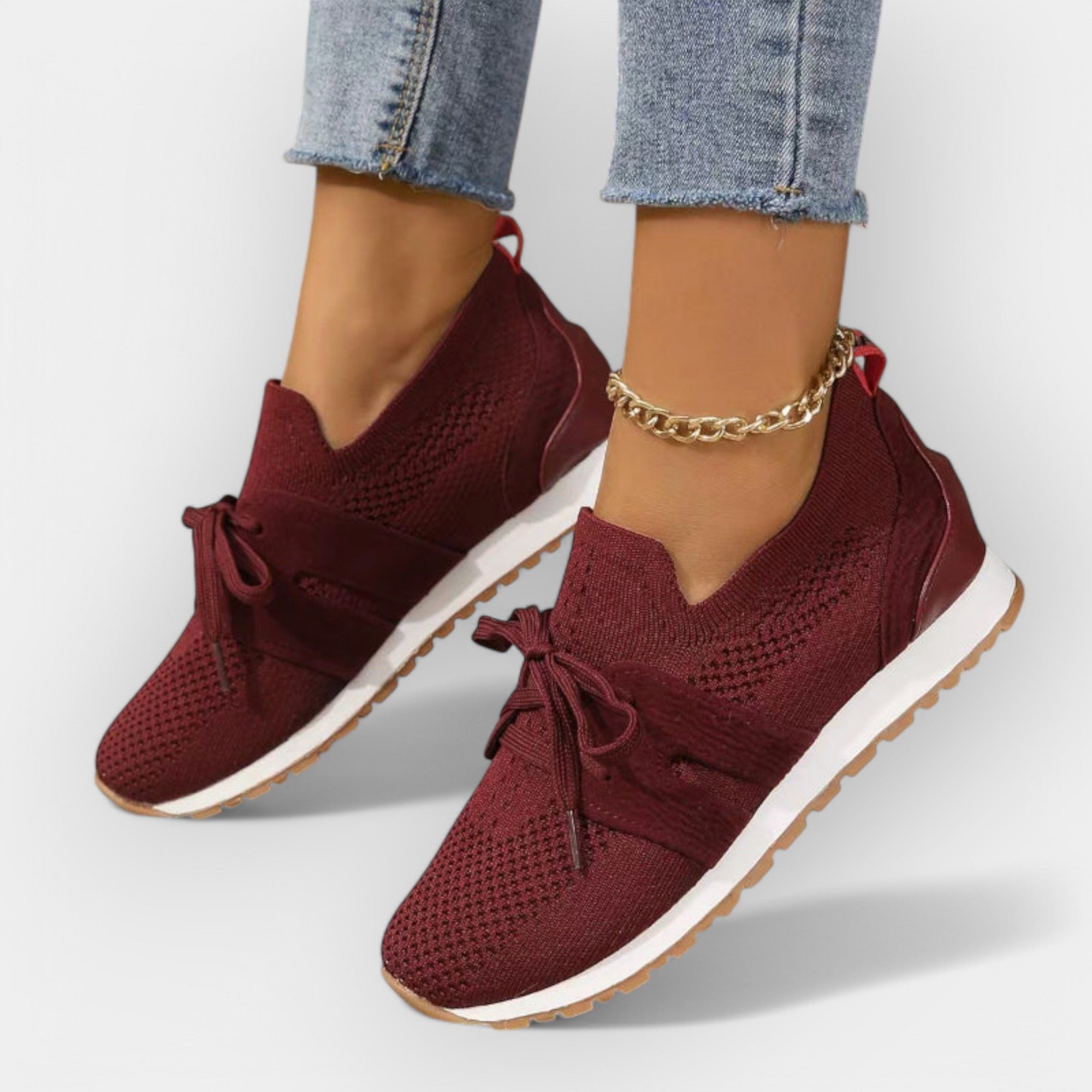 Irina | Transparente Sneaker mit elegantem Design