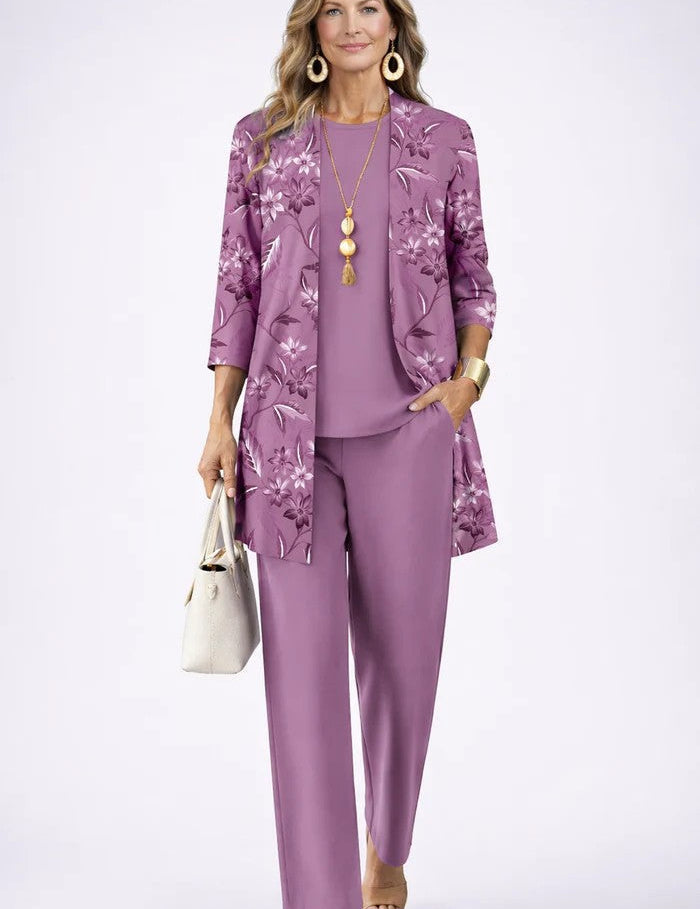 Adelheid | Elegantes dreiteiliges Damenset