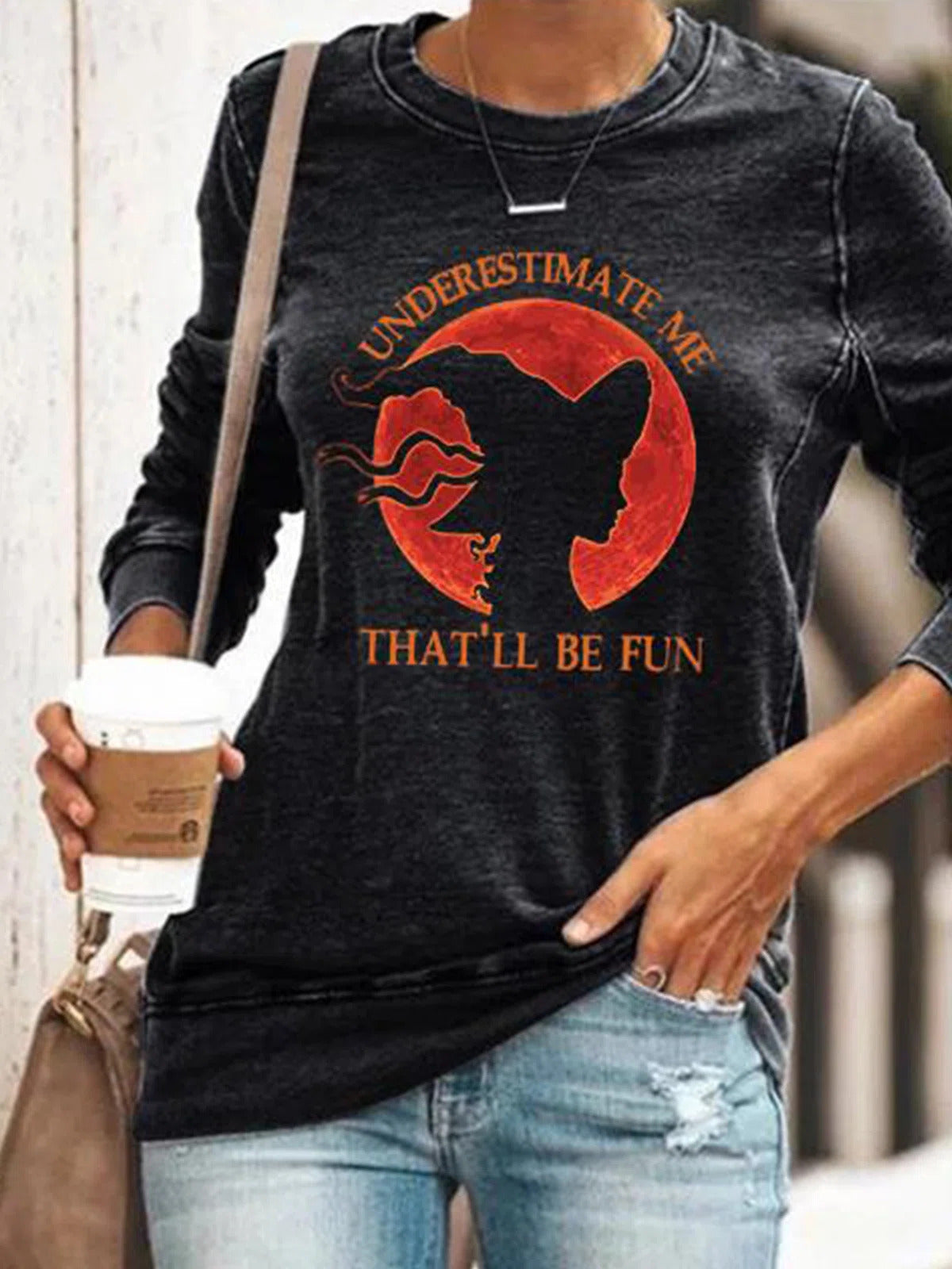 Ellie | Sweatshirt mit Halloween-Motiv – Produktansicht 1