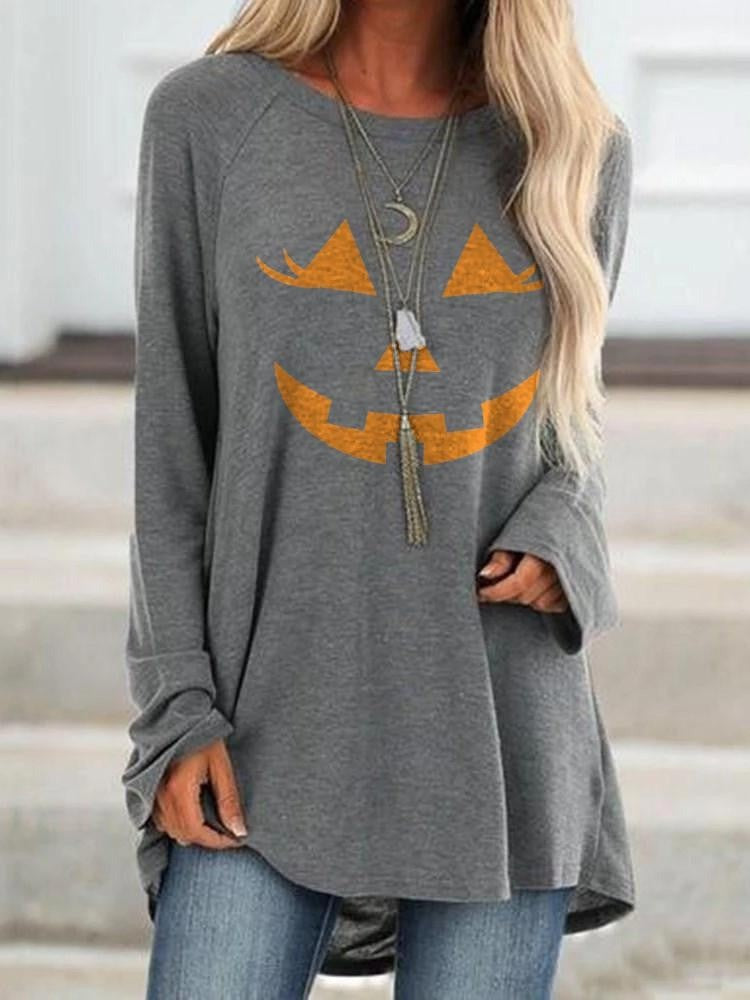 Dolores | Sweatshirt mit Krähenmotiv und Vogelscheuchenmotiv – Produktansicht 1