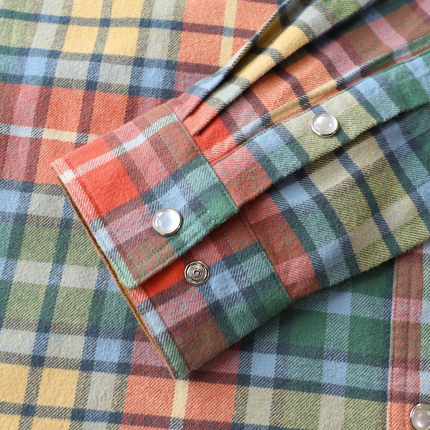 Dubinik - cămașă de flanel cu carouri multicolore, vedere 9